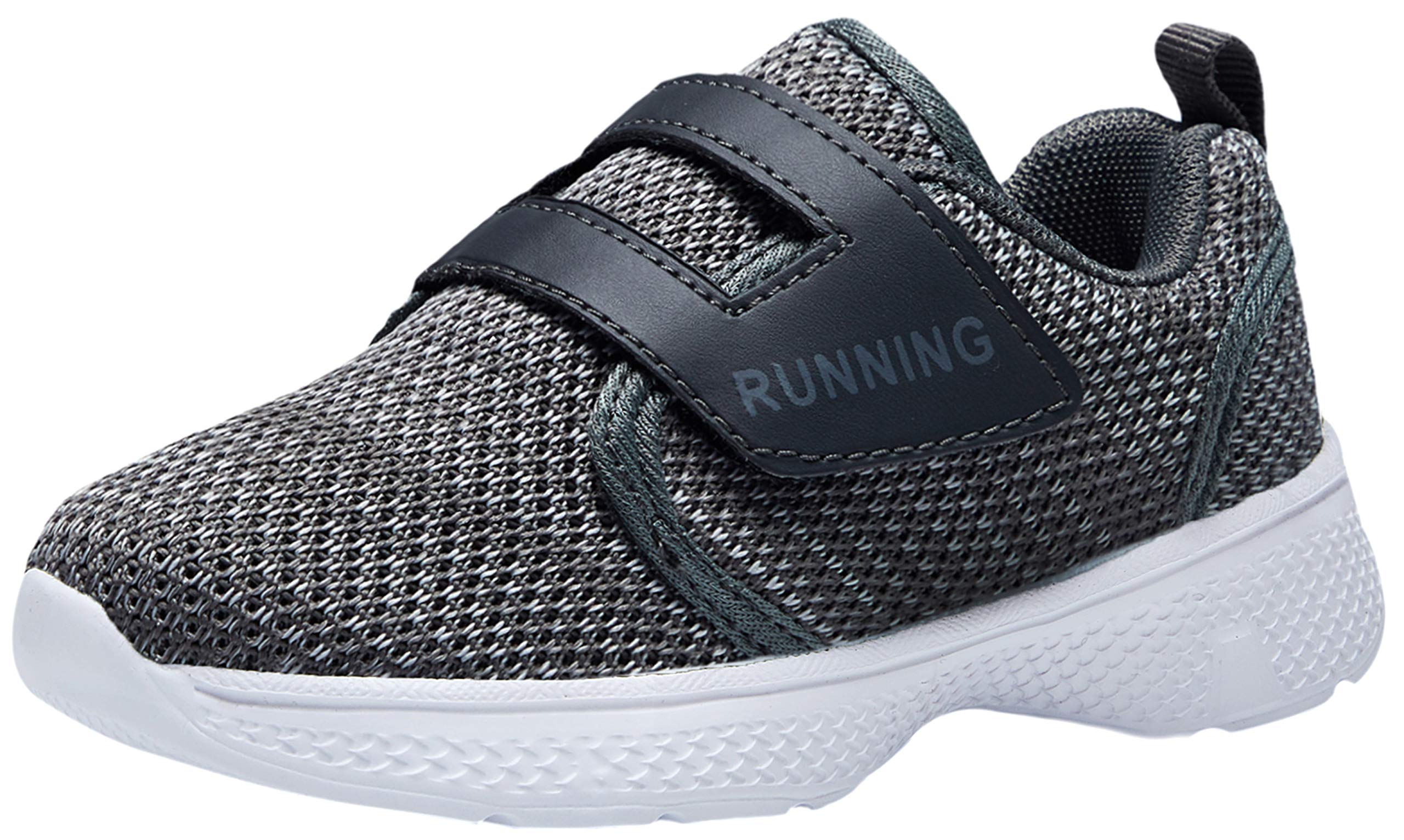 adituoToddler/Little Kid Boys Girls Lightweight Breathable Sneakers Strap Athletic Runing Walking Sports Shoes