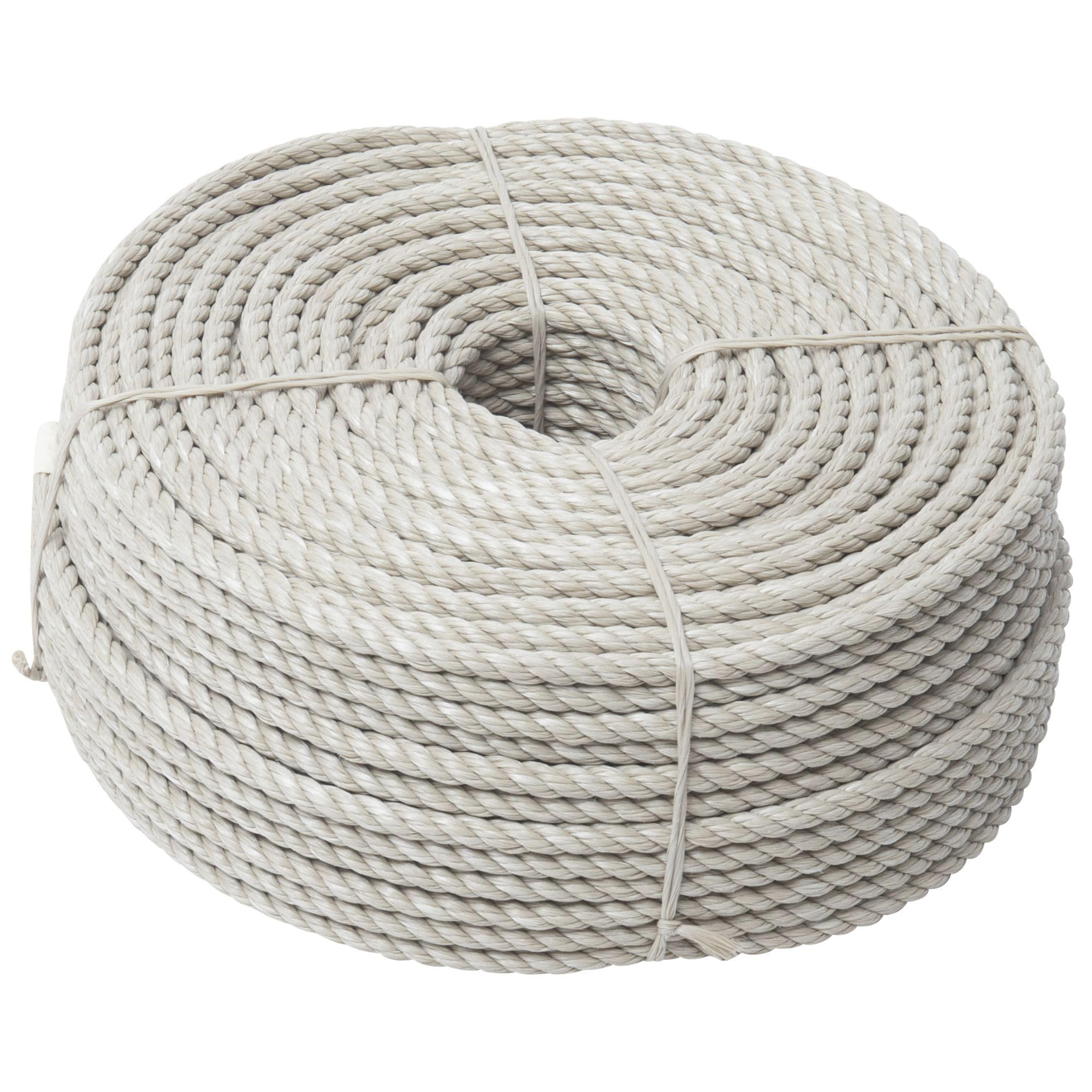 Corde beige 100 mètres WERKA PRO Ø 8 mm (résistance ± 1000 kg)