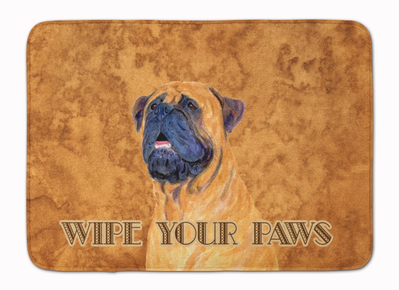 Mastiff Wipe Your Paws tapis de sol Caroline's Treasures SS4881RUG multicolore 48x68 cm