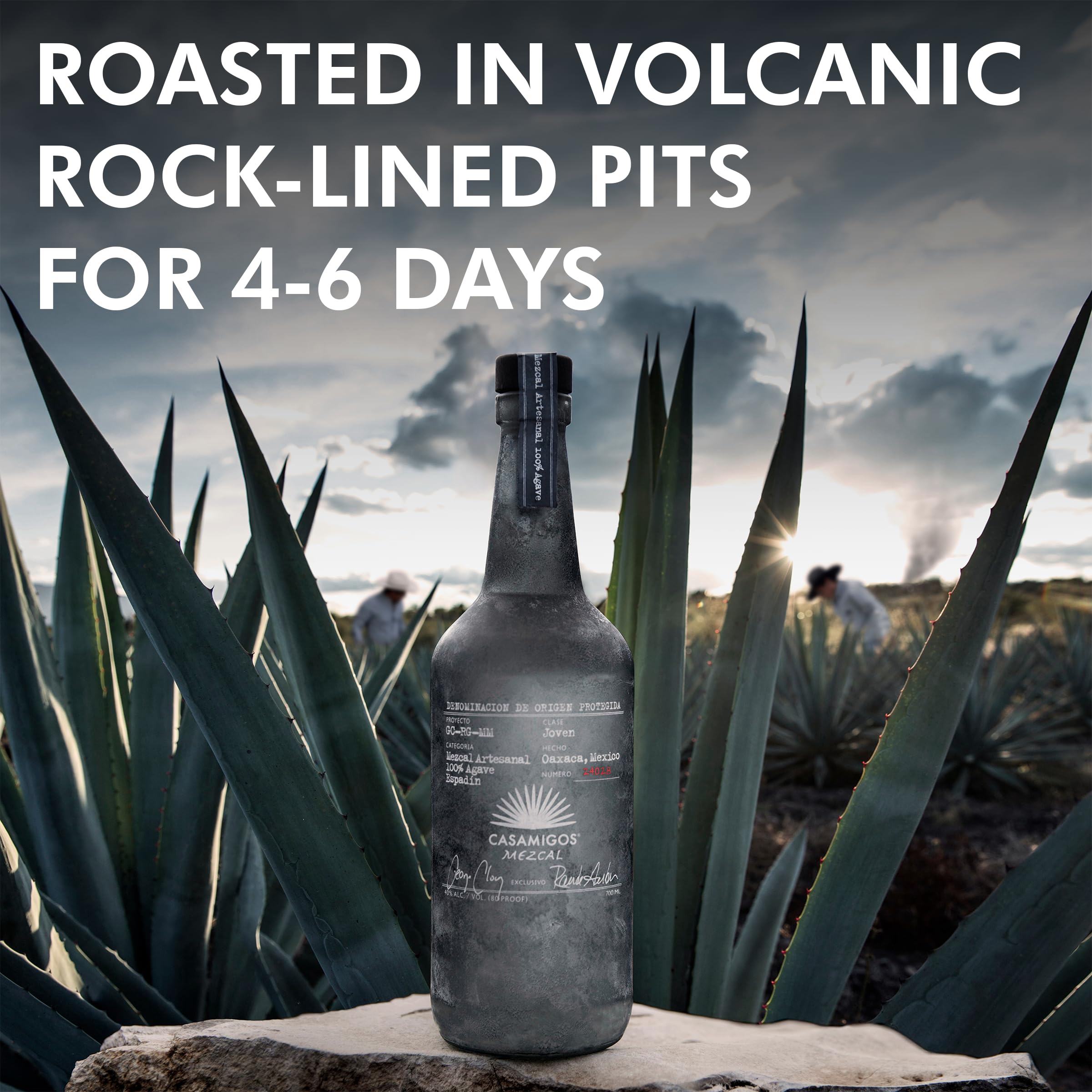 Casamigos Mezcal Young Blanco 40% vol 700ml