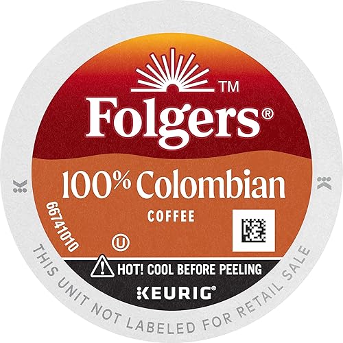 Miniatura 4 de Folgers Café 100% colombiano de tostado medio, 12 cápsulas Keurig K-Cup (paquete de 2)