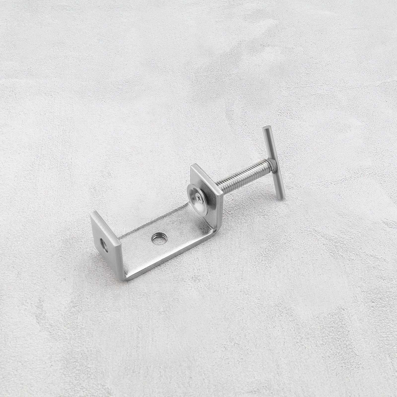 ECSiNG 4 abrazaderas en C resistentes de acero inoxidable 304 para carpintería abrazadera de fijación fija de 65 mm de ancho abrazadera de tigre para mejoras del hogar reparación de coche