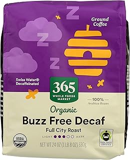 365 by Whole Foods Market, Coffee Decaf Morning Blend Organic Ground, 24 Ounce