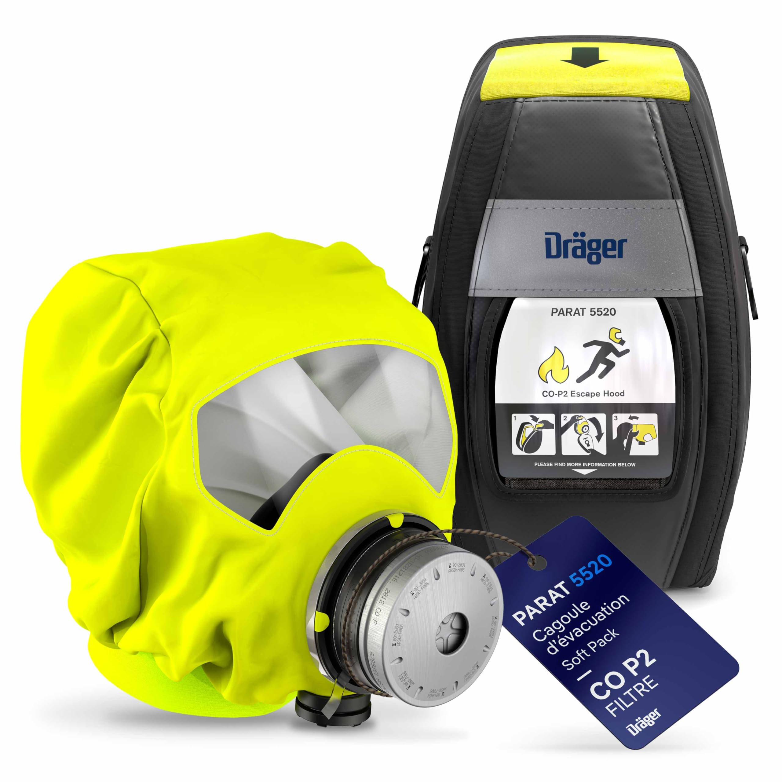 Dräger incendie PARAT C Soft Pack 5520