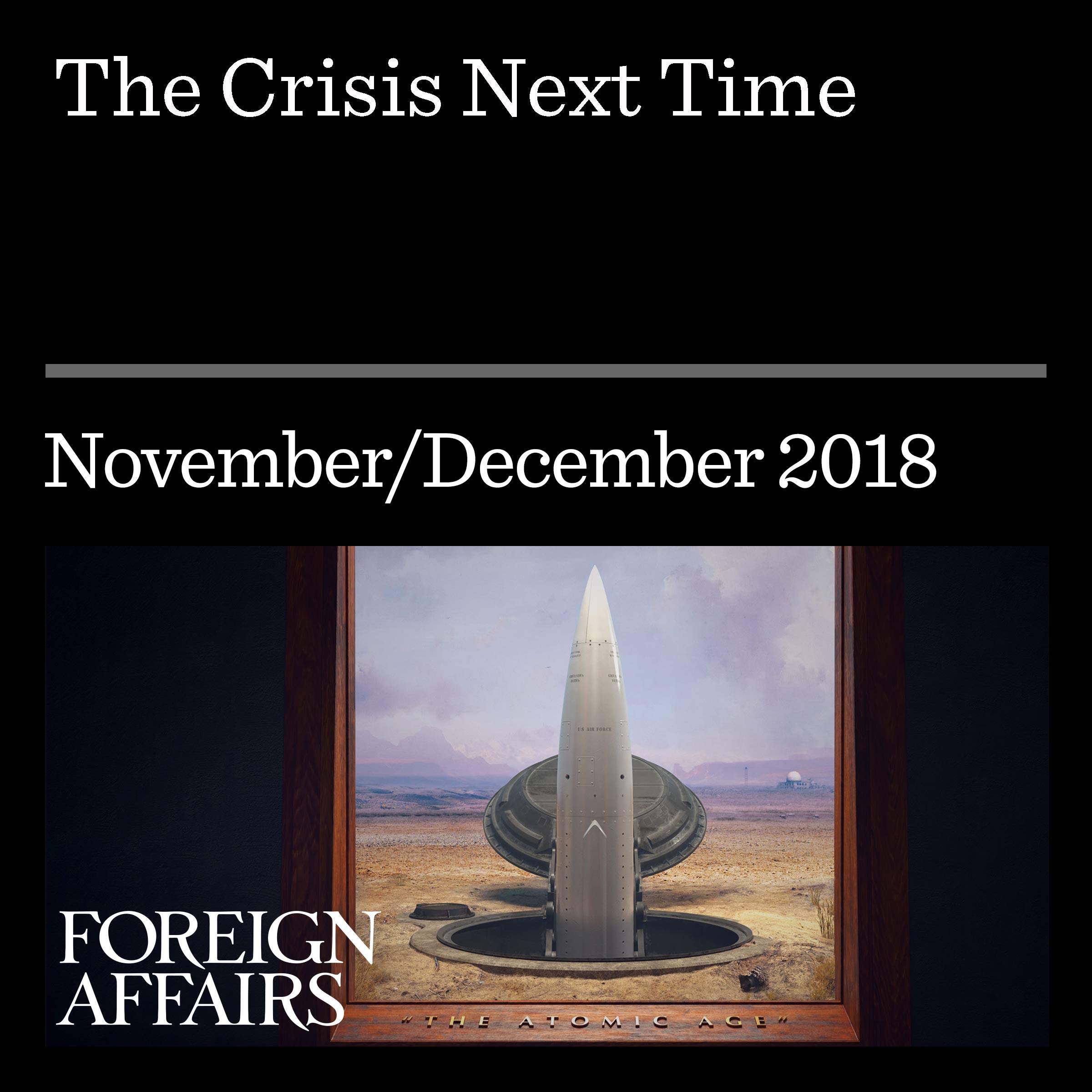 The Crisis Next Time