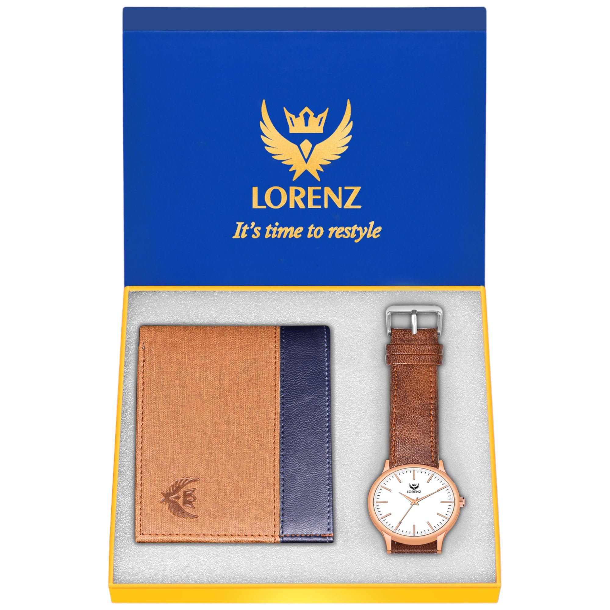 See full amazon price history chart for LORENZ Tan Watch & Wallet Combo for Men and Boys | CM-4059WL-55 LORENZ Tan Watch & Wallet Combo for Men and Boys | CM-4059WL-55 (B0CNKLLQHD) Amazon Price History, Amazon Price Tracker