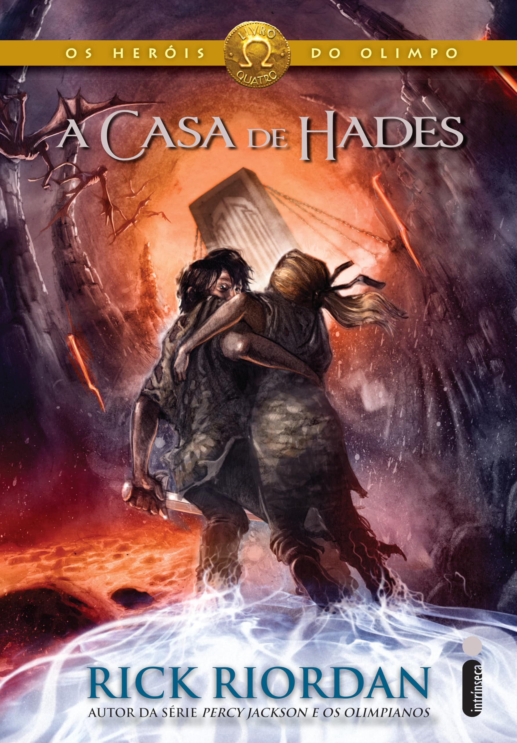 A casa de Hades (Os Heróis do Olimpo Livro 4) (Portuguese Edition)