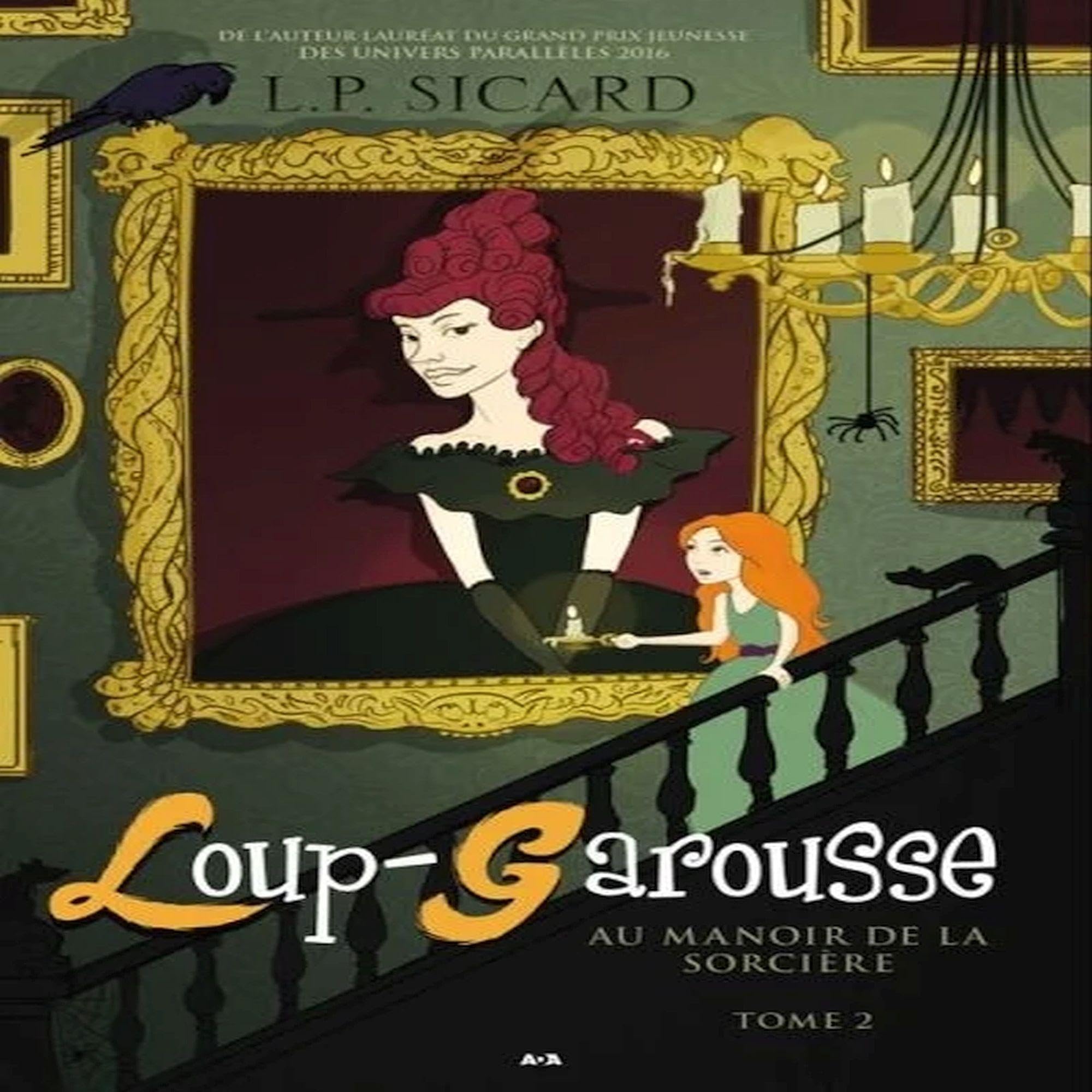 Cover art for Au manoir de la sorcière