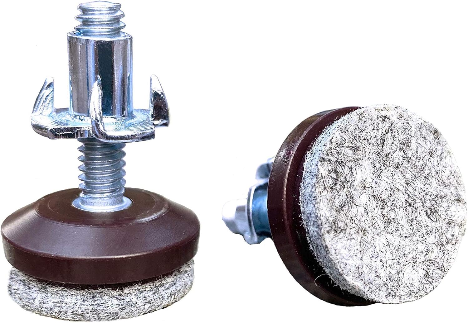 Furniture Levelers with TNuts,8 Pack, Adjusting Felt Pads for Chair Legs and Furniture Table