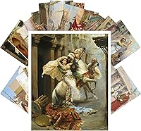 Vista 24 de PIXILUV Postales vintage 24 piezas SciFi Vintage Comic Book Art Magazine Covers