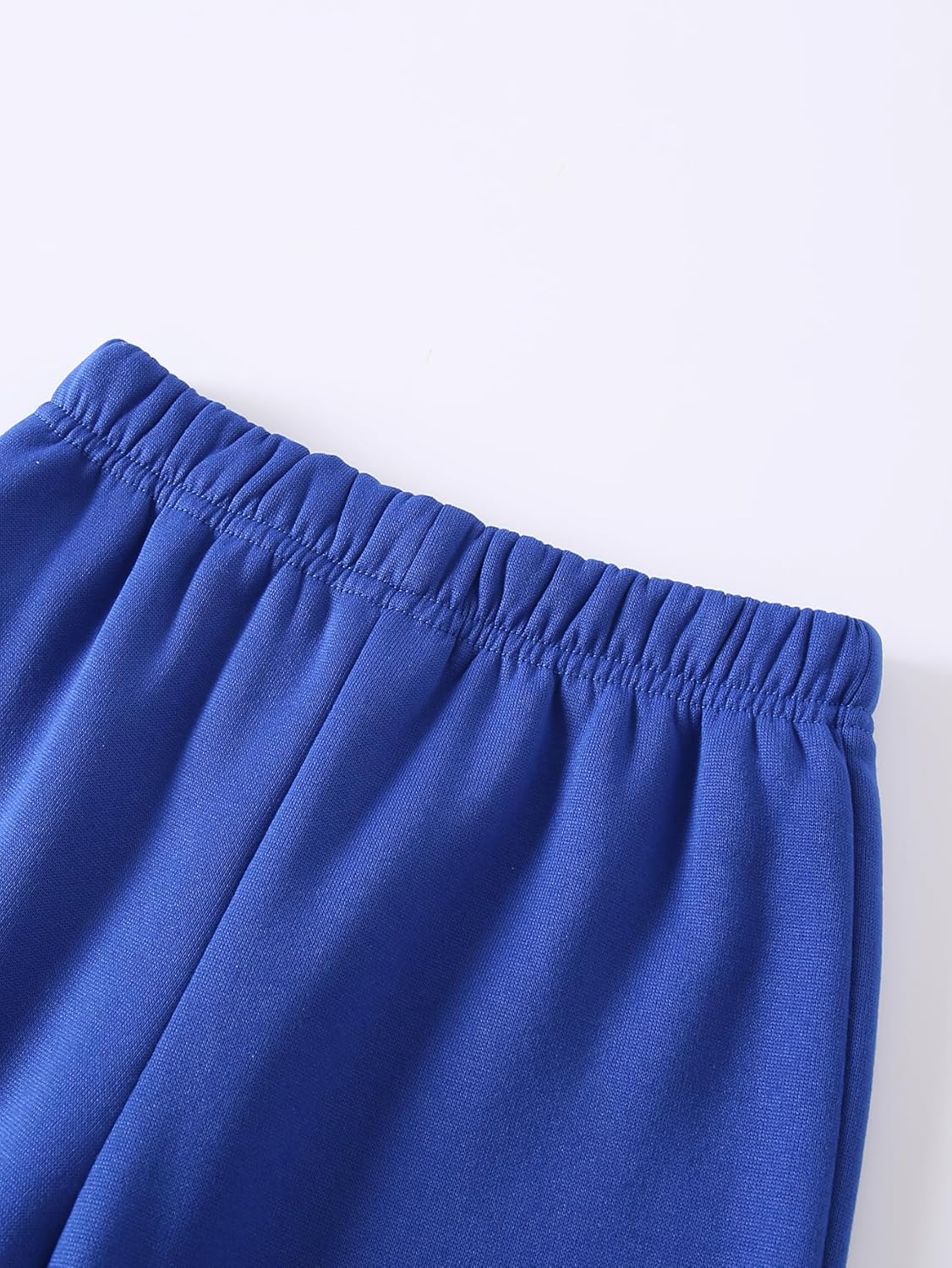 Boy's 4 Piece Outfits Long Sleeve Hooded Pullover Tops and Sweat Pants Fall Winter Set 4-14Years - Image 6