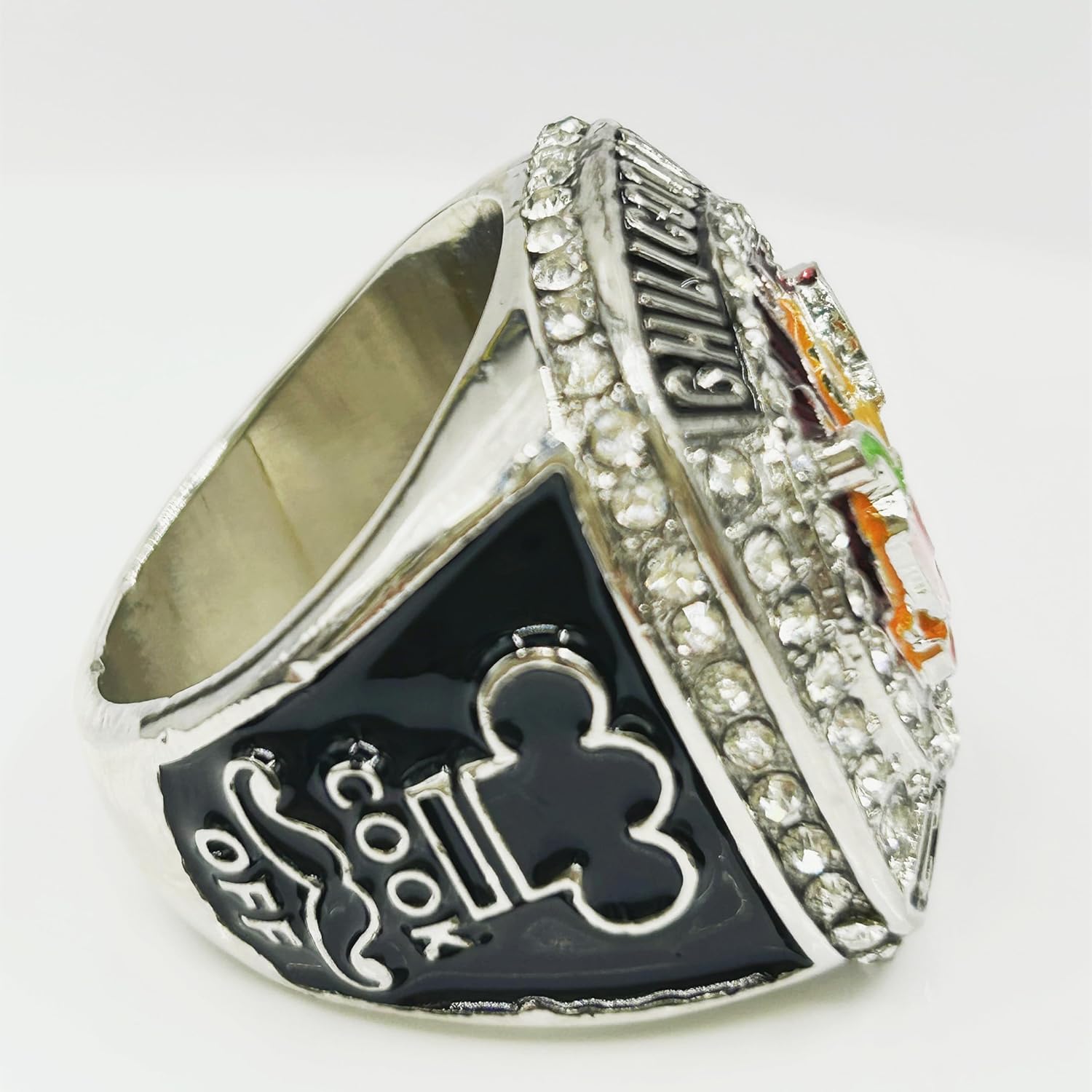 Customize Chili Cook Off Championship Trophy Ring Chili Cook Off Championship Trophy Award