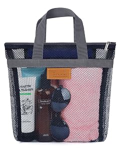 EIMMBD Shower Caddy Portable Hanging Shower Bag With Handle Large Capacity Travel Shower Caddy for Travel Gym College