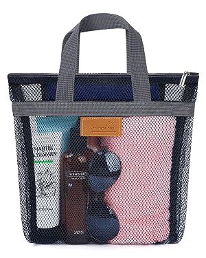 EIMMBD Shower Caddy Portable Hanging Shower Bag With Handle Large Capacity Travel Shower Caddy for Travel Gym College