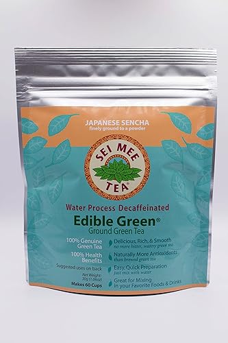 Sencha té verde en polvo y descafeinado Sencha té verde en polvo descafeinado 317oz 180 tazas