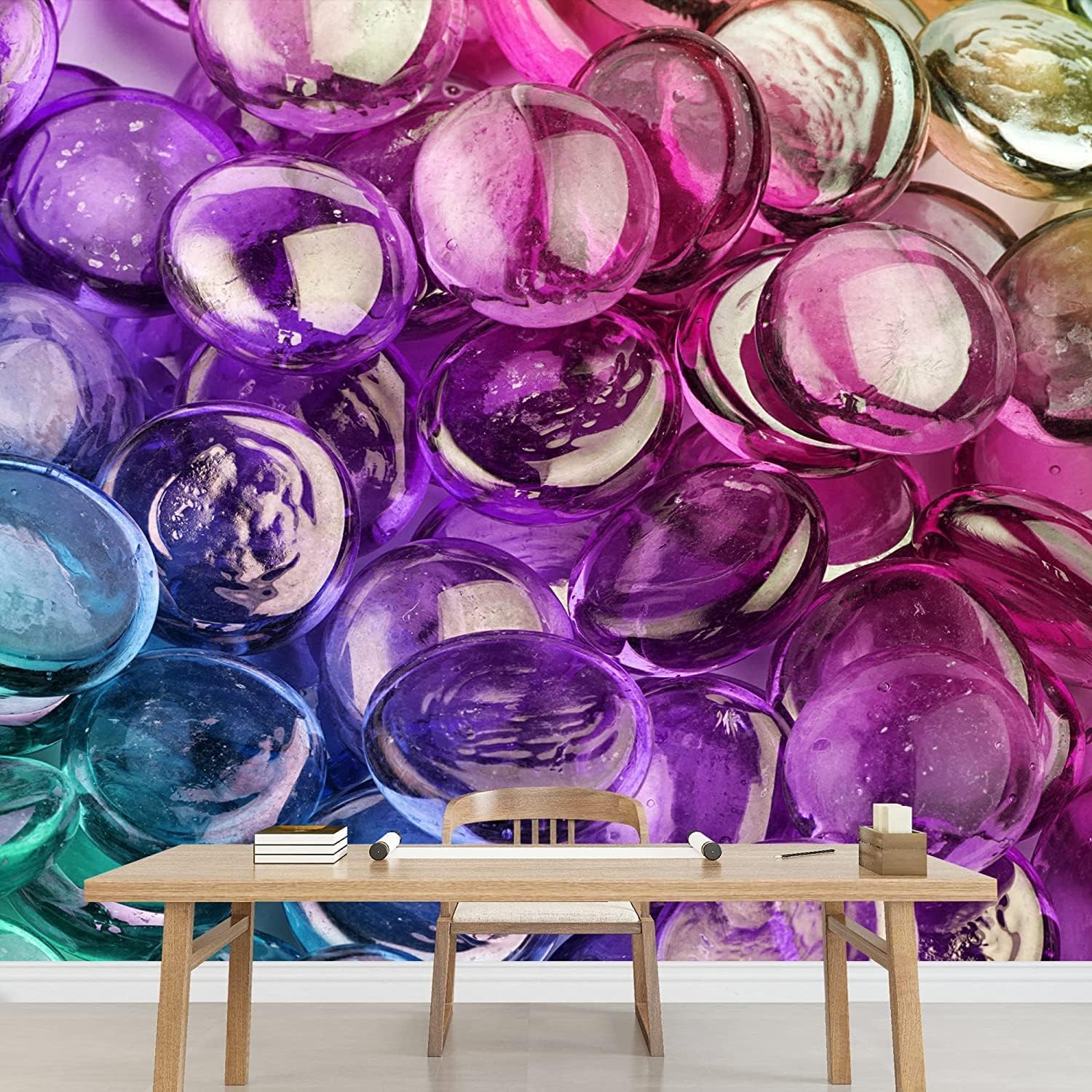 Wandbild Fototapete 3D Bunte Bonbons Selbstklebende Wandbilder Für Wohnzimmer, Schlafzimmer, Büro, Kinderzimmer, Wand, Tapete, Kunstplakat, Tv-Hintergrundbild, Wandbild -538423256424
