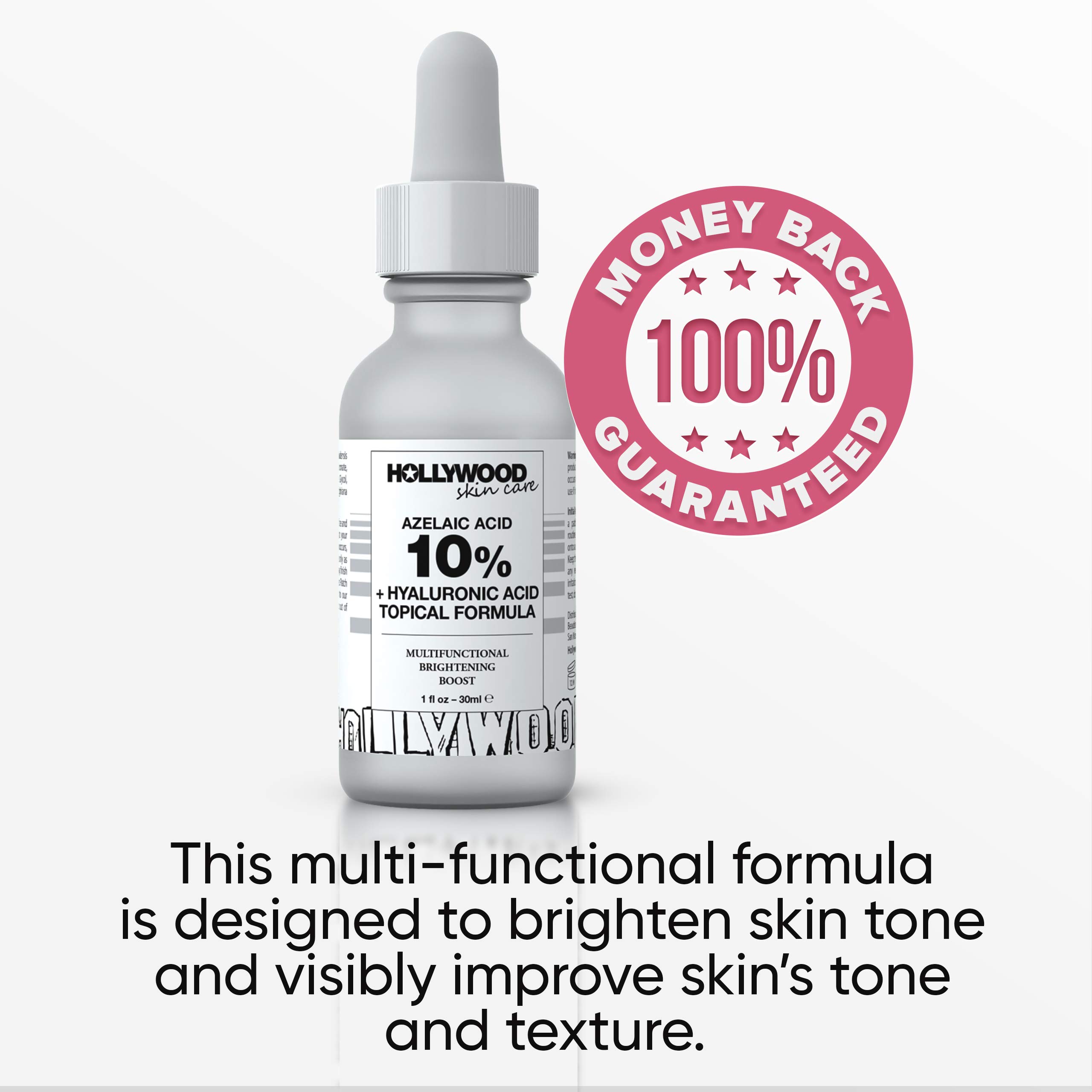 Azelaic Acid 10 Facial Serum with Redness Relief and Acne Blemish
