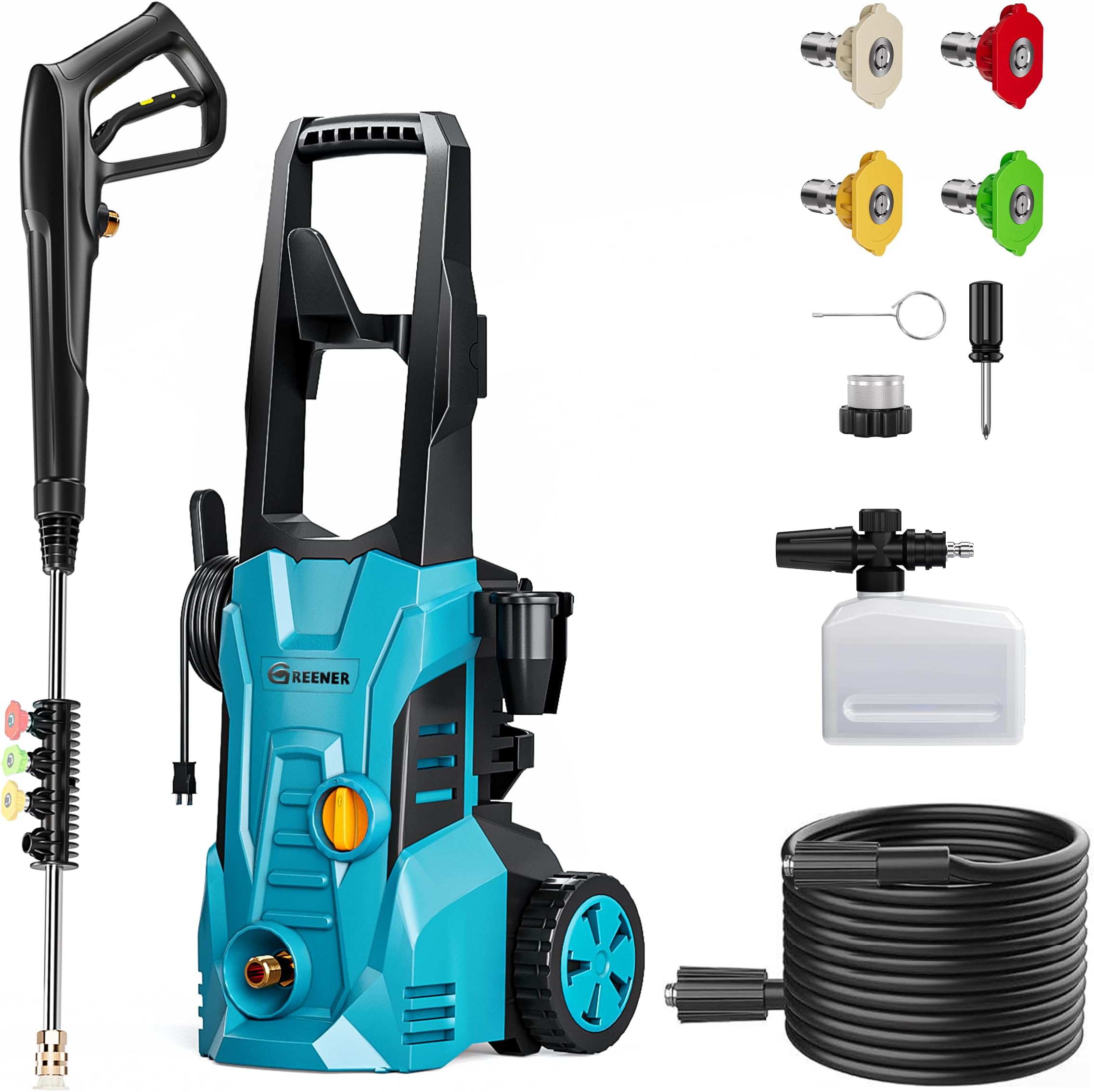 Electric Pressure Washer 4200 PSI 2.6 GPM Power Washer