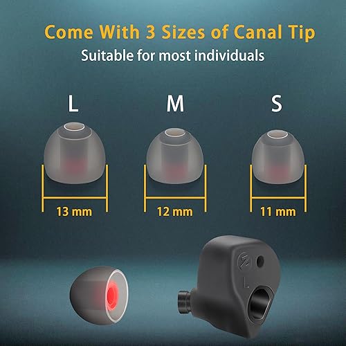 Miniatura 3 de Zeadio Tapones para los oídos moldeados de silicona, cómodos filtros de percusión, protección auditiva para disparos, conciertos, trabajo y viajes