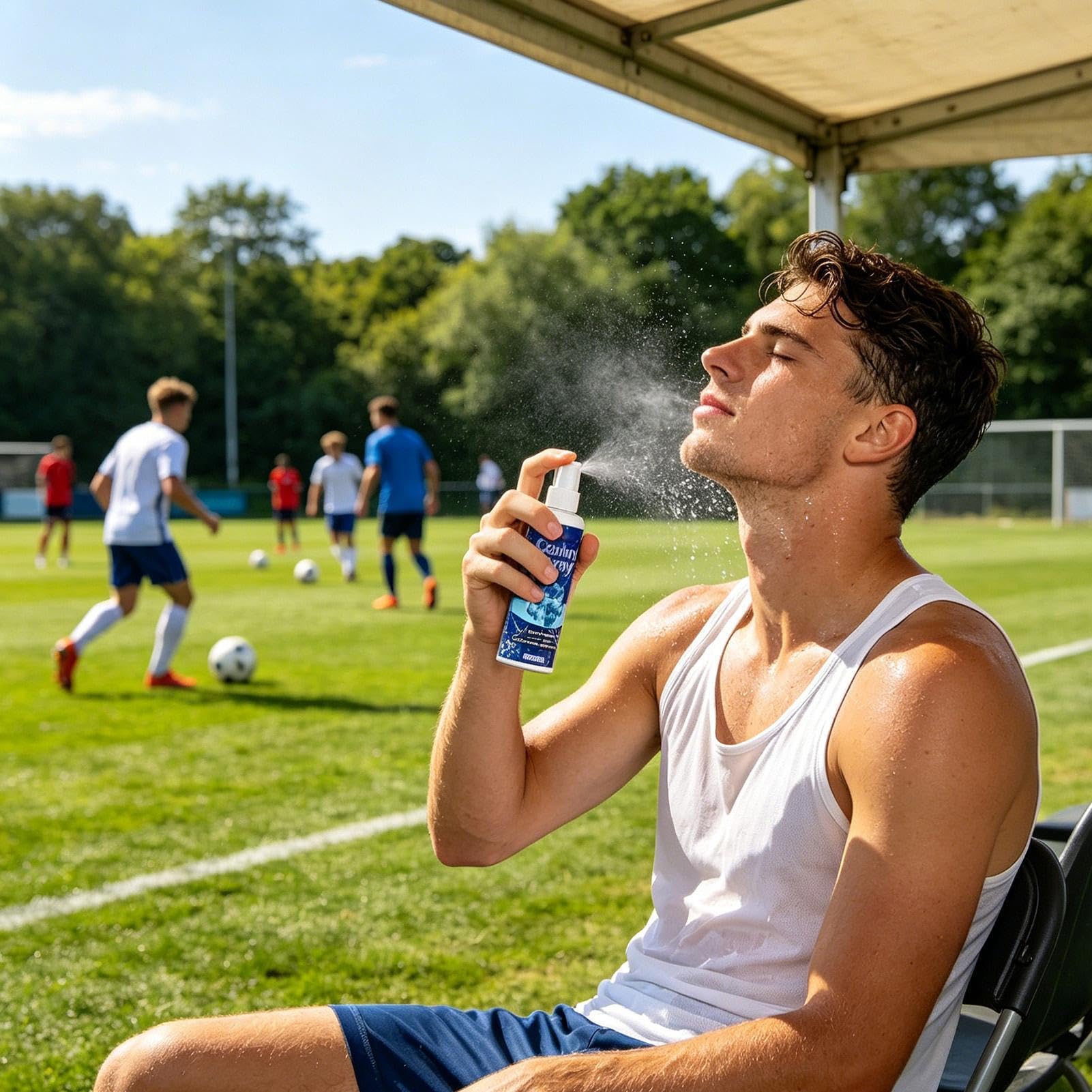 Spray Rinfrescante Per Il Corpo,100ml Freddo Istantaneo Non Untuoso Rinfrescante | Spray Per Caldo | Per Outdoor Spiaggia Piscina Picnic Escursionismo Campeggio Corsa Sport