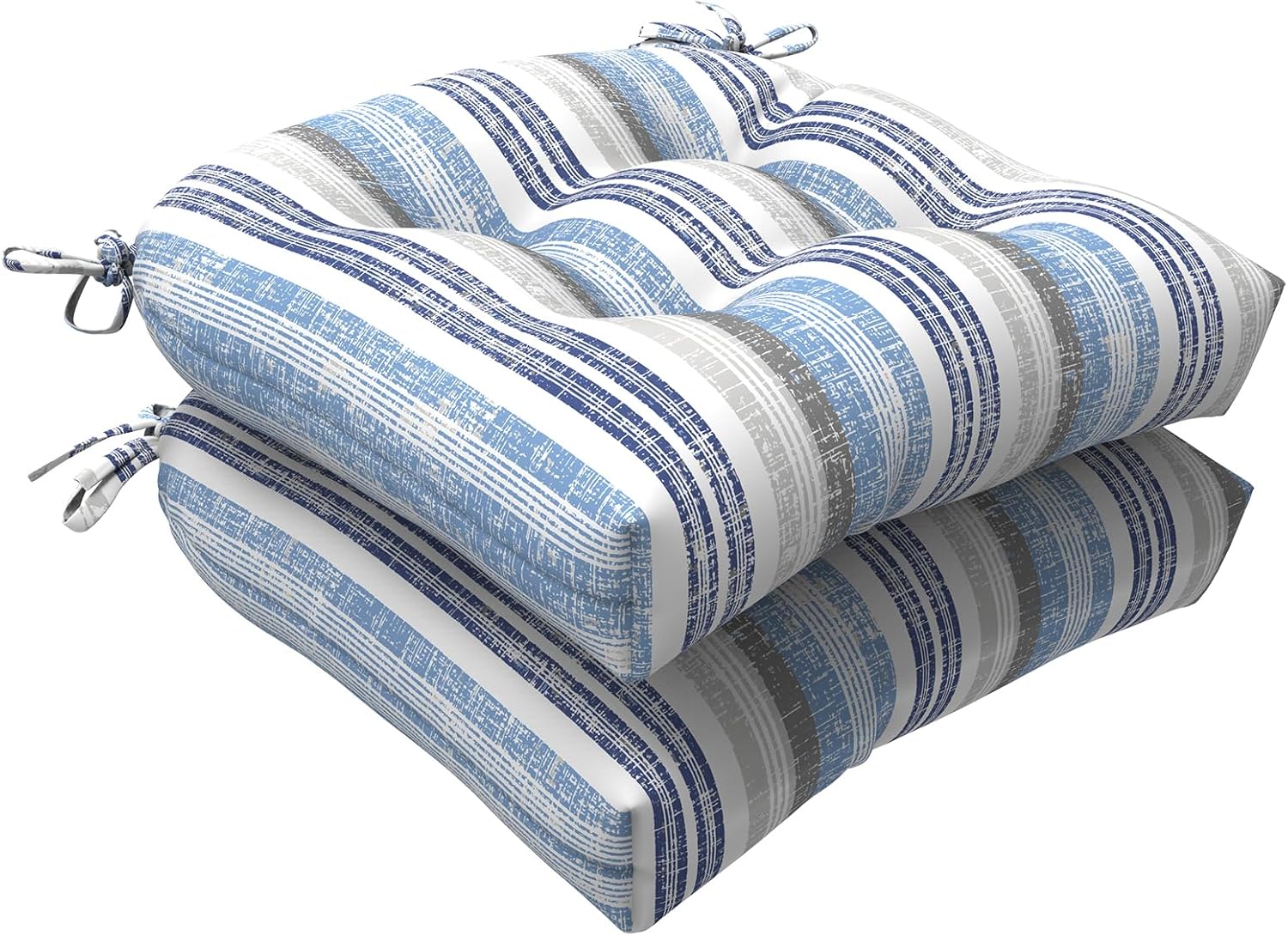 Amazon.com: LVTXIII Patio U-Shaped Wicker Seat Cushion, Outdoor Tufted ...