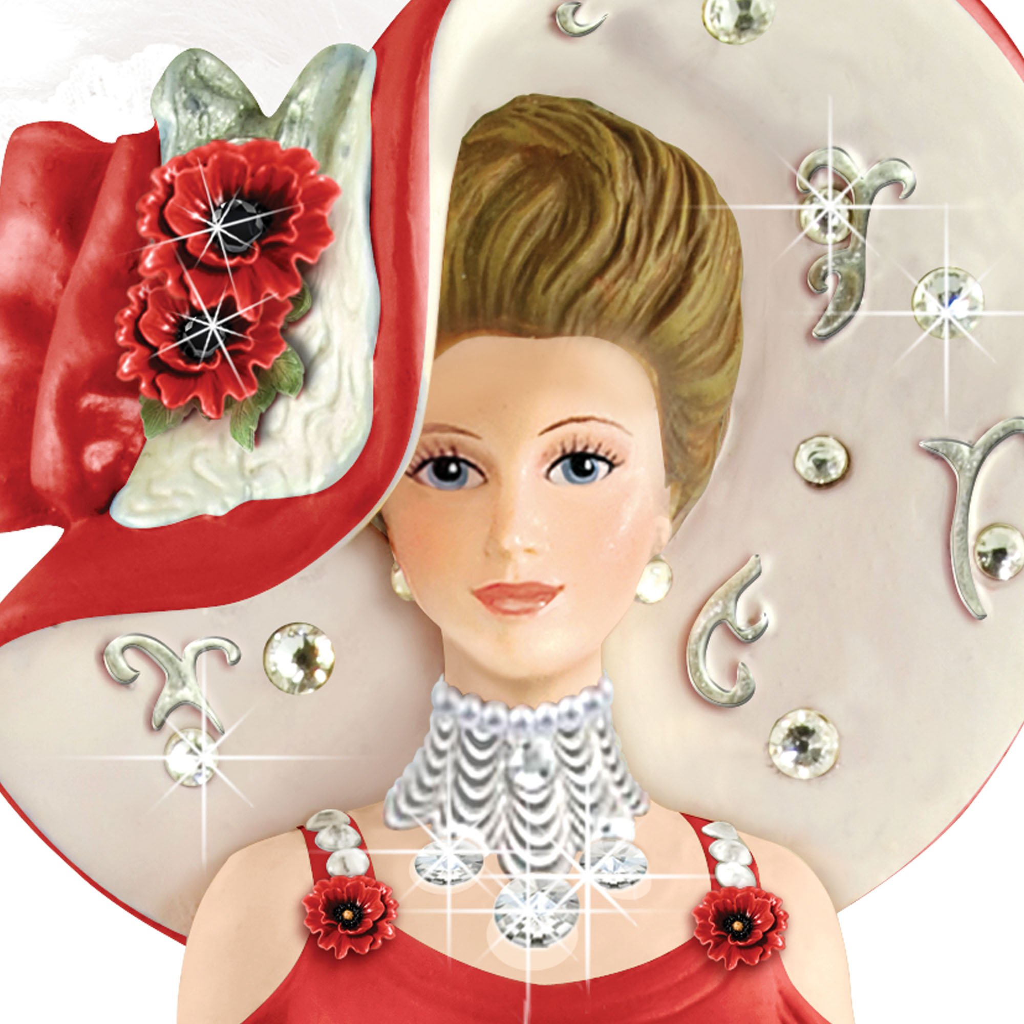 The Bradford Exchange 'Jewel of Remembrance' - Figurine with Poppy