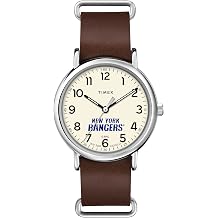 Timex Tribute Men's NHL Weekender 40mm Quartz Leather Strap
