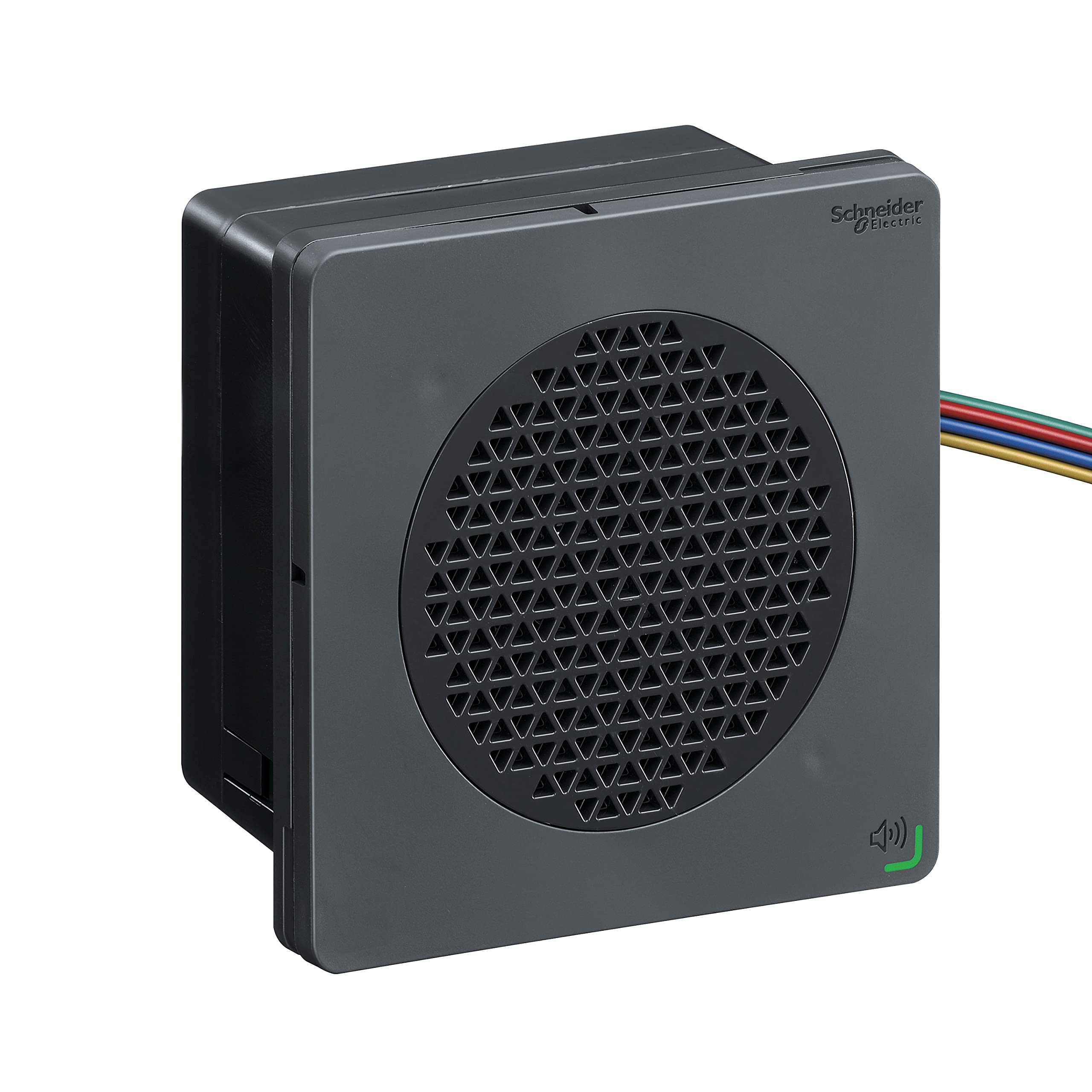 Alarme électronique noire DIN96 vocale pour gestion technique