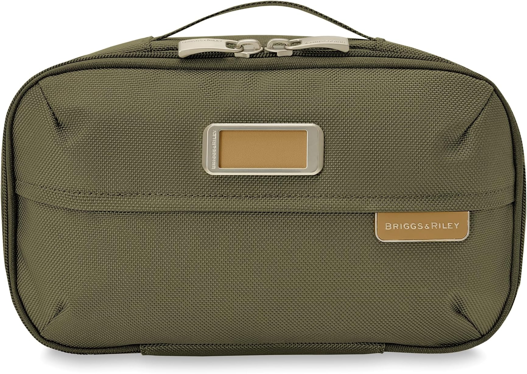 Briggs & Riley, Olive, 11 Inch Expandable Essentials Toiletry Kit