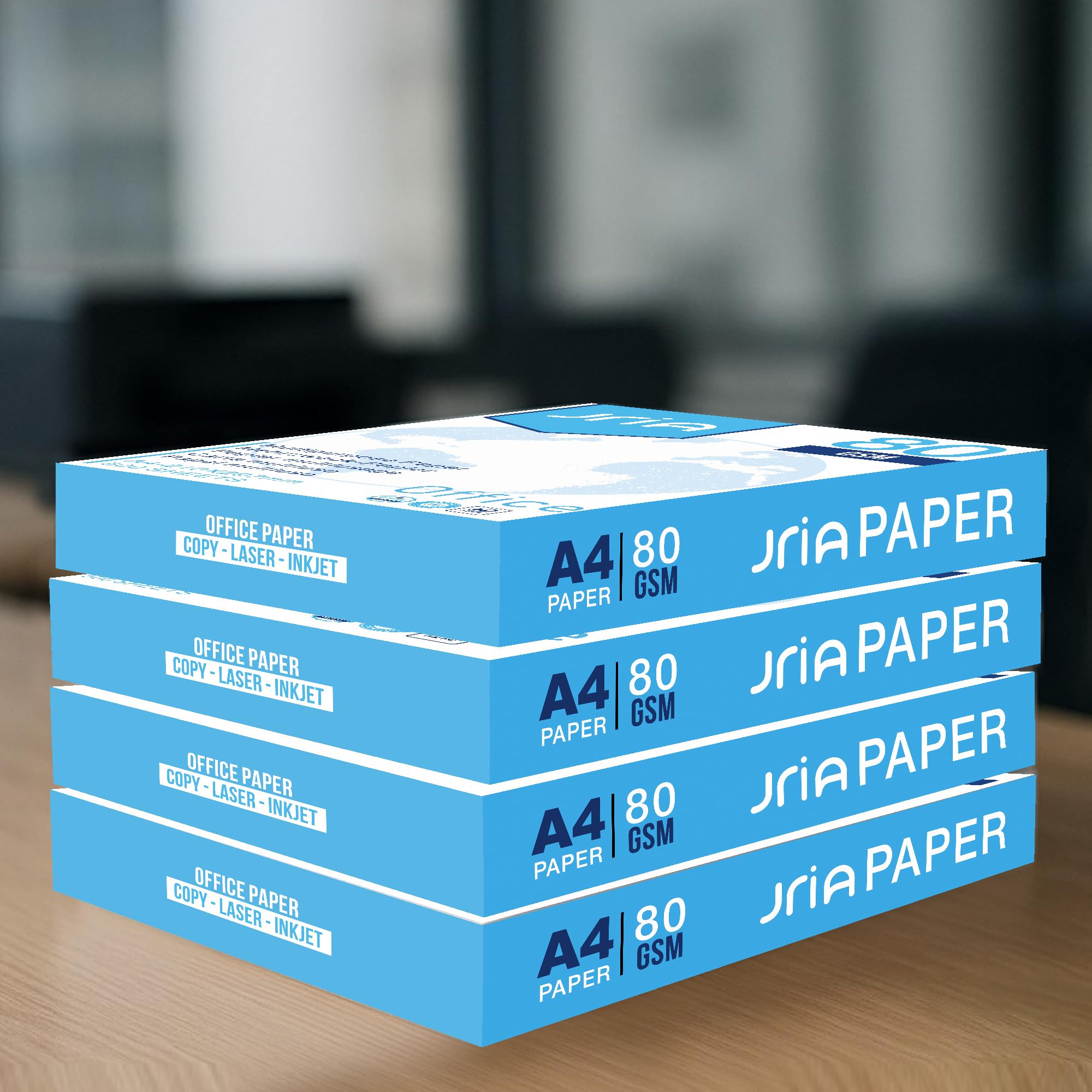 Basic Druckerpapier DIN A4 80g Weißes Universal Office Paper Kopierpapier Ideal für Büro und Heim (10 Ries | 5000 Blatt)