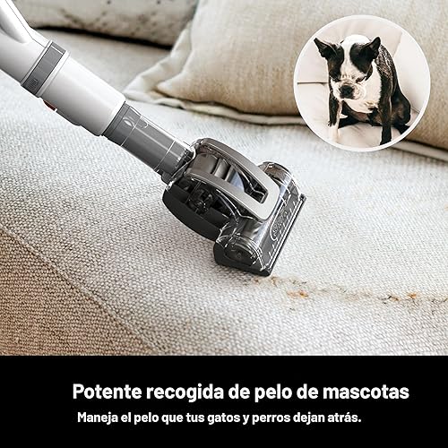 Miniatura 6 de Shark NV356E S2 Navigator Aspiradora vertical profesional elevable con cepillo eléctrico para mascotas y herramienta para ranuras blanco  plateado