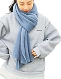 Women's Warm Scarves Long Shawl Winter Warm Large Scarf Pure Color