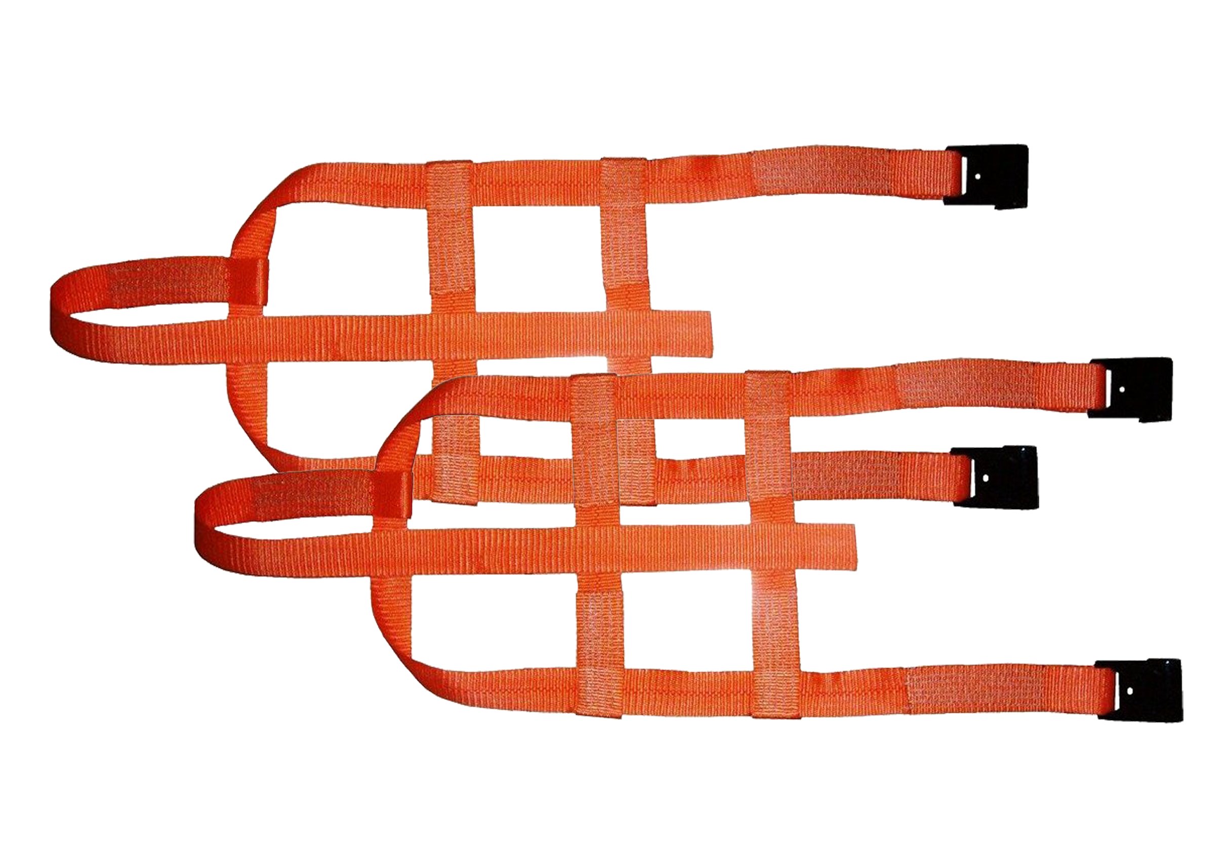 (1-Pair) Dolly EZ Tire Holder Strap w/Flat Hook