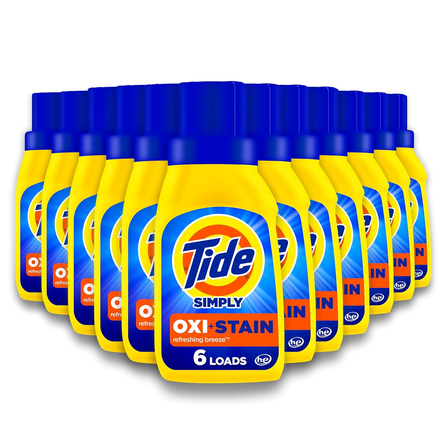 Tide Simply Oxi Boost Ultra Stain Release 10 fl oz 6 Loads Tough on Stains Whitens Brightens Refreshing