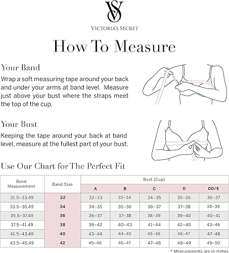 Miniatura 6 de Victoria's Secret Sujetador Demi, Body de Victoria, Sujetadores para Mujer (32A-38DDD)