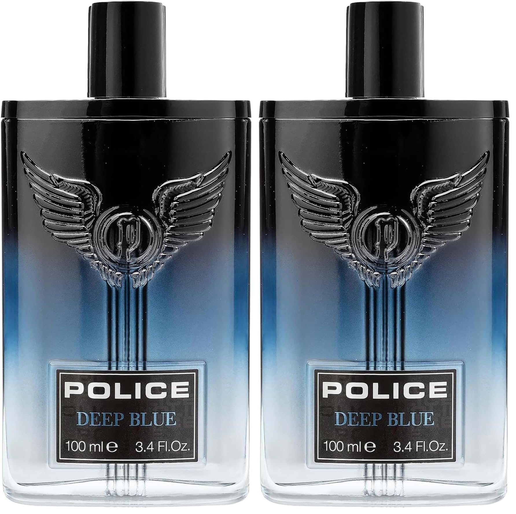 Police Deep Blue Eau de Toilette Spray for Men, 3.4 Fl Oz