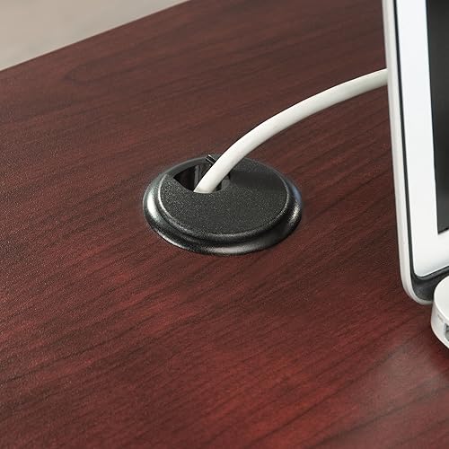 Miniatura 7 de Sauder Via Collection - Escritorio de retorno, L 47.87" x W 23.47" x H 29.76", Cereza Clásica