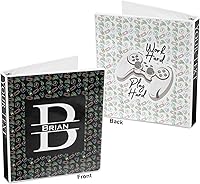 Vista 5 de Carpeta personalizada de 3 anillos para videojuegos - 1 pulgada