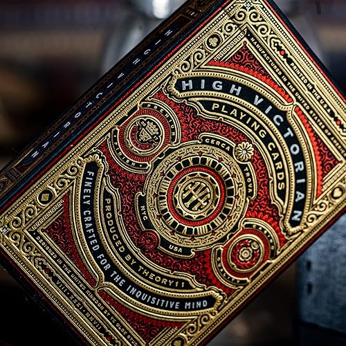 Miniatura 2 de Victorian Naipes rojos altos