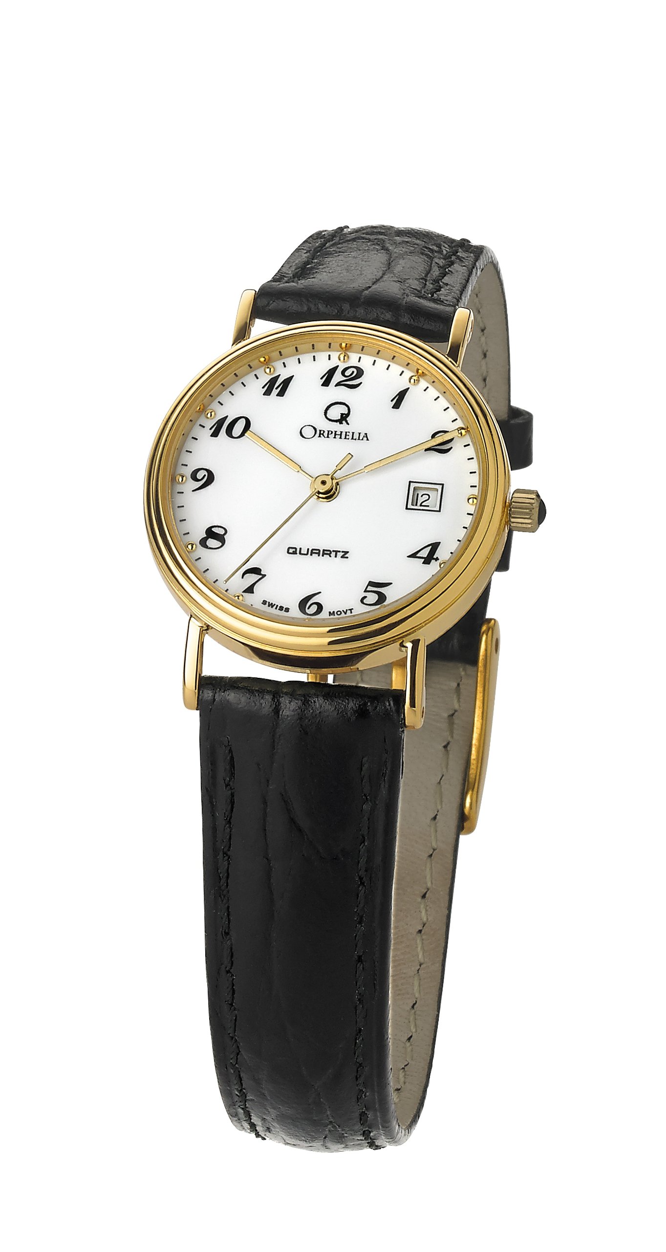 Orphelia Damen Armbanduhr Analog Quarz Leder