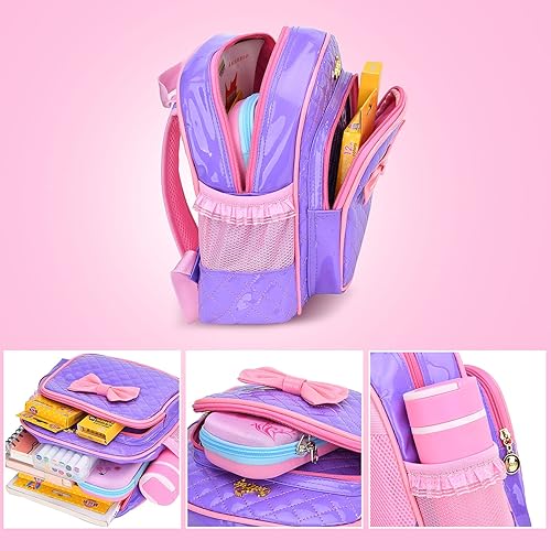 Miniatura 4 de Little-Sweet Bonita mochila de preescolar impermeable y duradera para niños pequeños de jardín de infantes para niñas