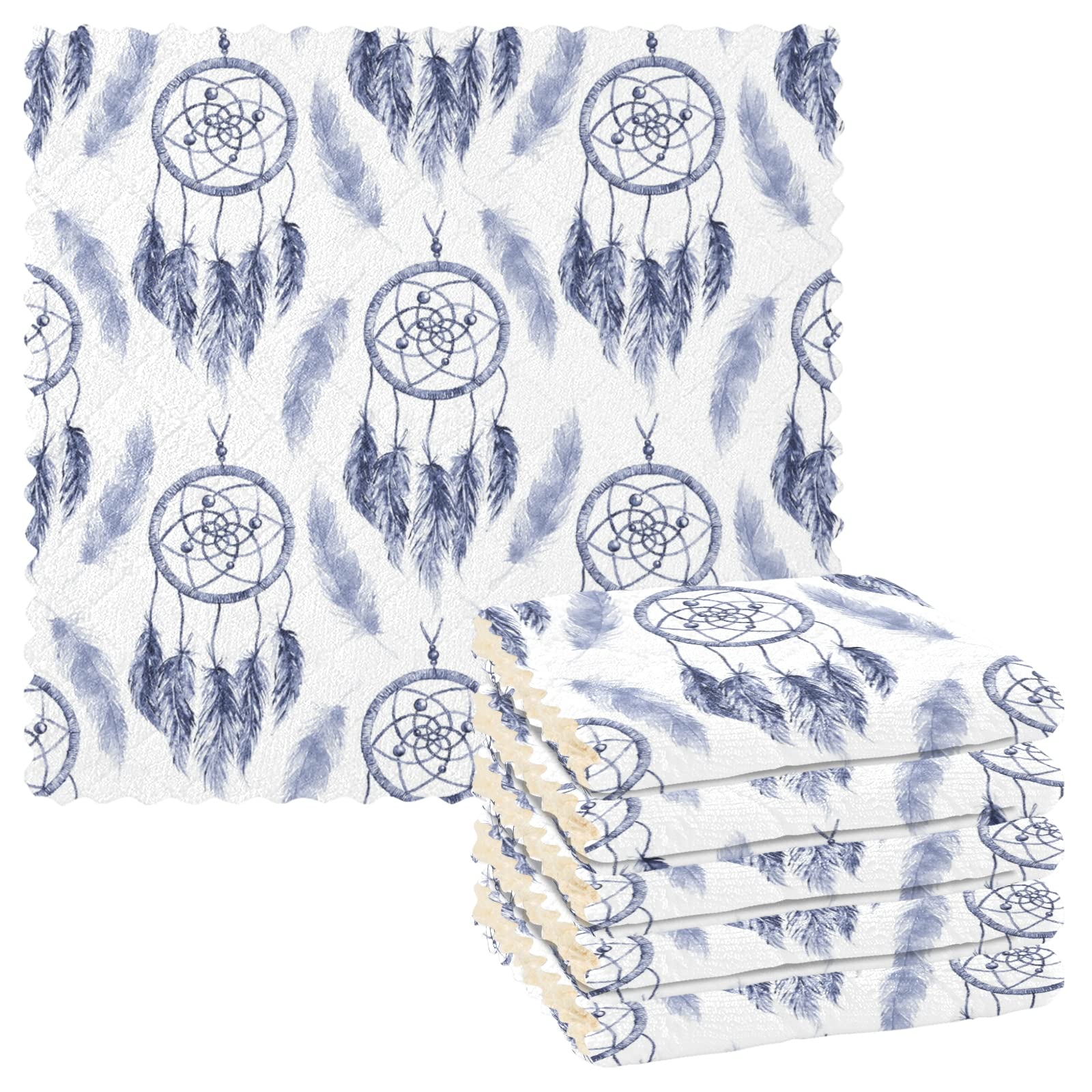 Torchons De Cuisine Motifs Sapins En Coton - 45x65 Cm - Vert Sapin - Torchon - Tablier Torchons De Cuisine Motifs Sapins En Coton - 45x65 Cm - Vert Sapin - Torchon - Tablier