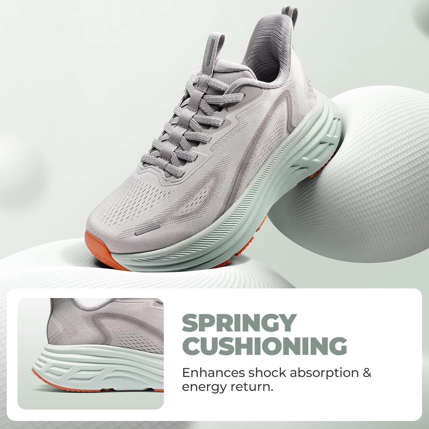 Women's Slip On Walking Shoes Hands-Free Cushion Running Tennis Shoes Non-Slip Comfortable Workout Gym Sports Athletic Fashion Sneakers ActiveBreeze2.0 - Image 5