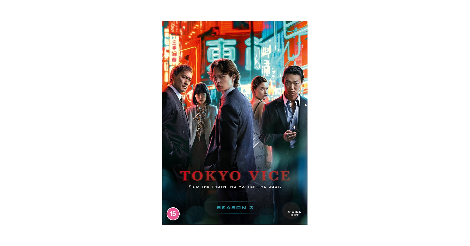 日本映画 TOKYO VICE season2 blue ray Disk international version Blu-ray film Tokyo Vice Season 2 (2024