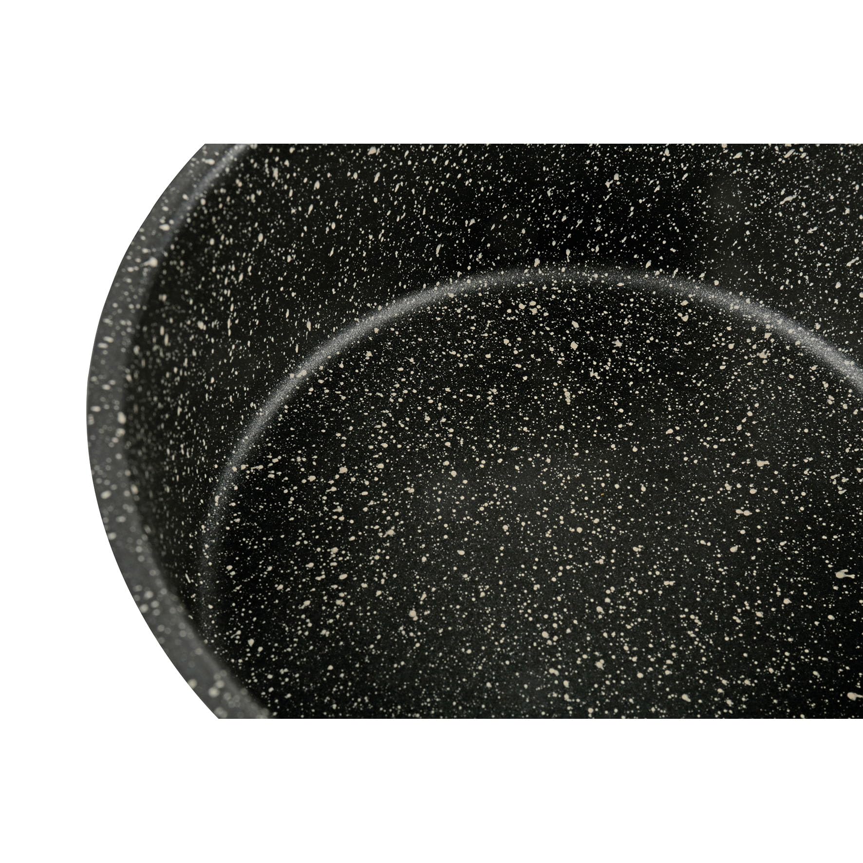Sitram 713493 Lot de 3 Casseroles Aluminium pressé Ø 16/18/20 cm - Revêtement intérieur anti-adhésif sans PFOA - Intérieur effet Pierre - manche amovible SITRAMOVIBLE - Tout feux dont induction