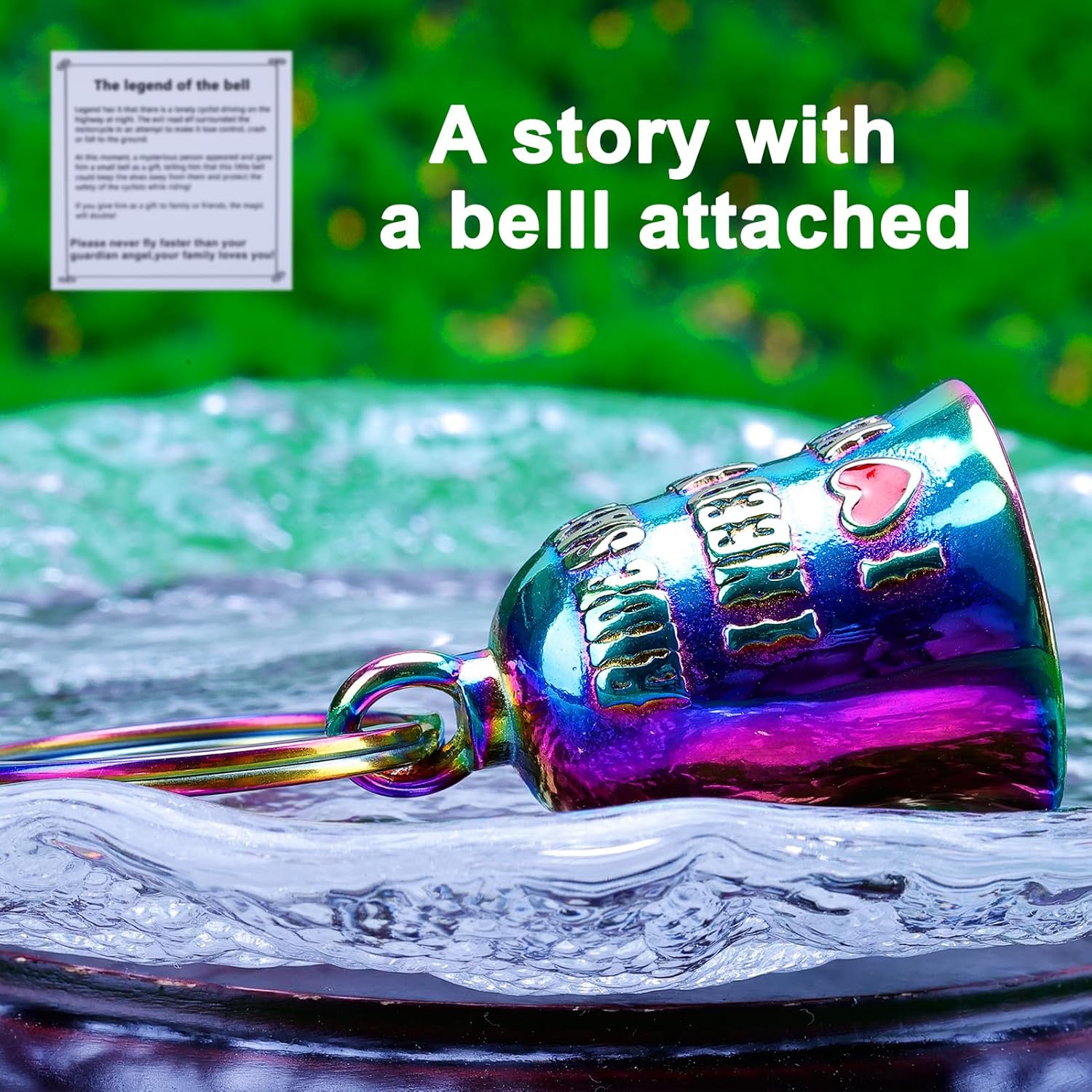 Motorcycle for Bells - Motorcycle Angel Bell for Men Women,Bell Biker Accessory,Guard Riding Safety - Image 7