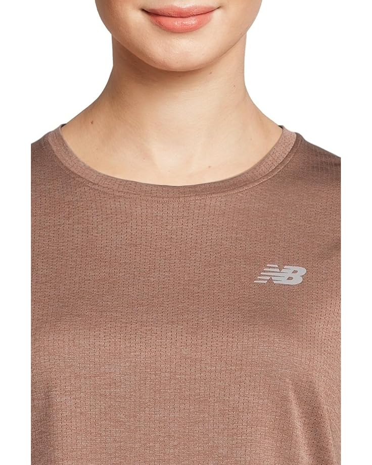 New Balance New Balance Women's Athletics T-Shirt Heather - #4 of 5