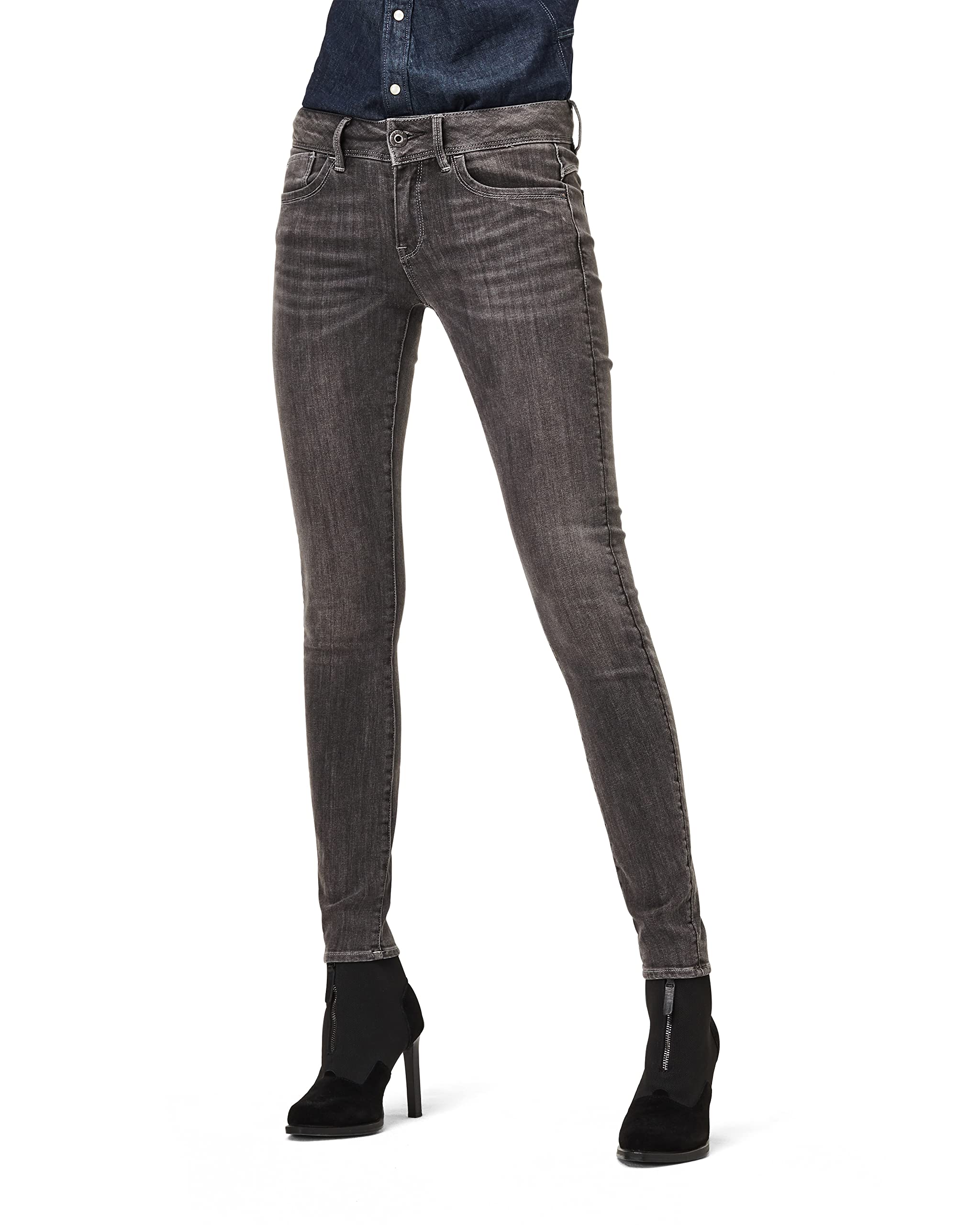 G-Star Lynn Mid Skinny Jeans - Vaqueros Mujer — view 65