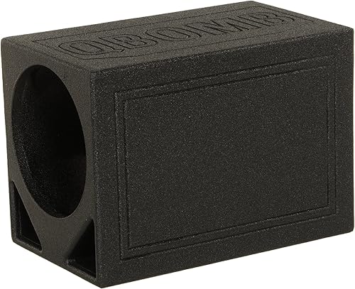 Miniatura 3 de QPower - Caja de subwoofer con puerto triangular individual para audio de automóvil, se adapta a la mayoría de subwoofers de 12 pulgadas - Carcasa