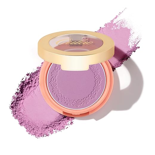 Oulac Blush Colorete Iluminador de Maquillaje Brillante, Creamy Blush Larga duración, Suave y lisa, Vegano, Todos los tonos de piel, Selección multicolor, 4.65 gr - F02 Love Potion